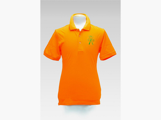 Polo-shirt orange W&O Dittmann logo