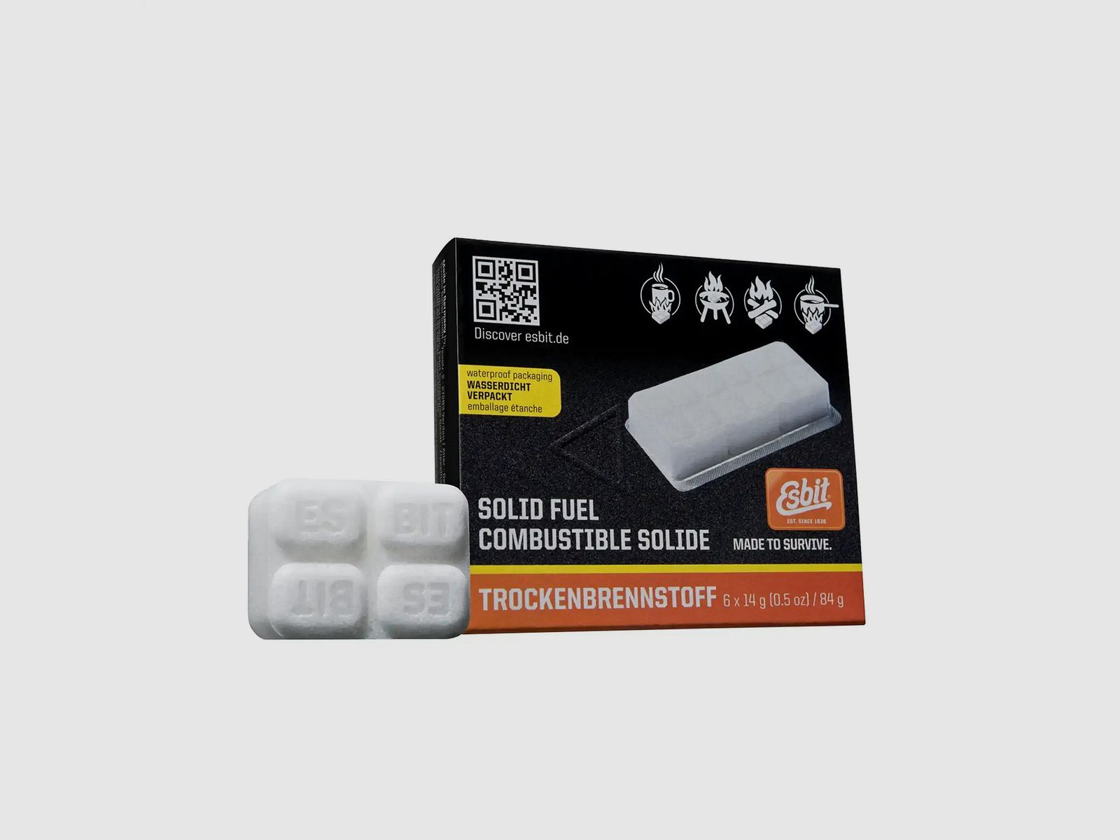 Esbit Esbit Tablettes de combustible sec 6 x 14 g