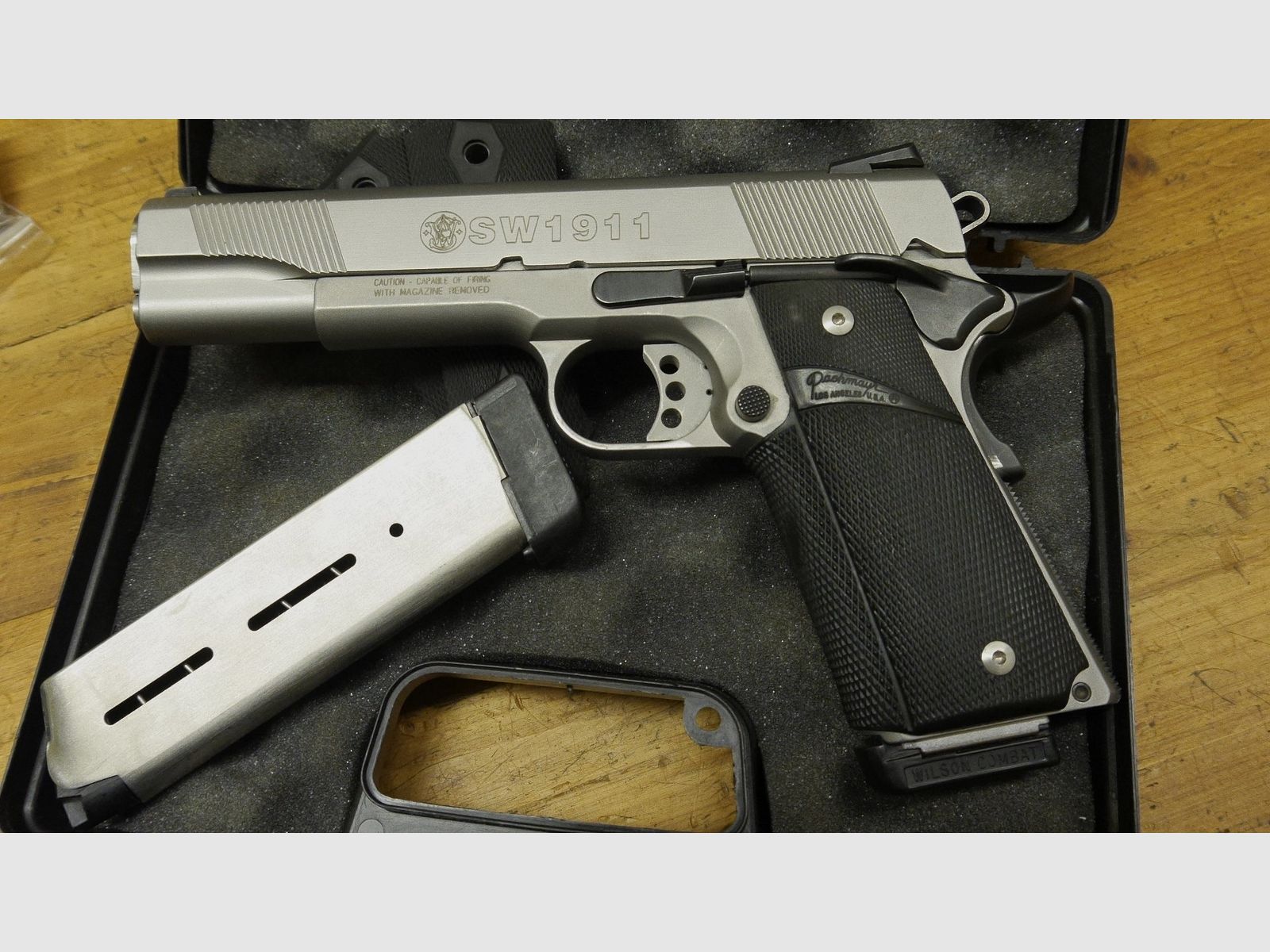 Smith & Wesson 1911 inox 45acp