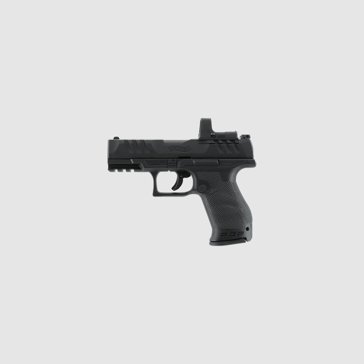 Walther PDP Compact 4" Set CO2 Airsoft Pistole OR in Schwarz | Umarex