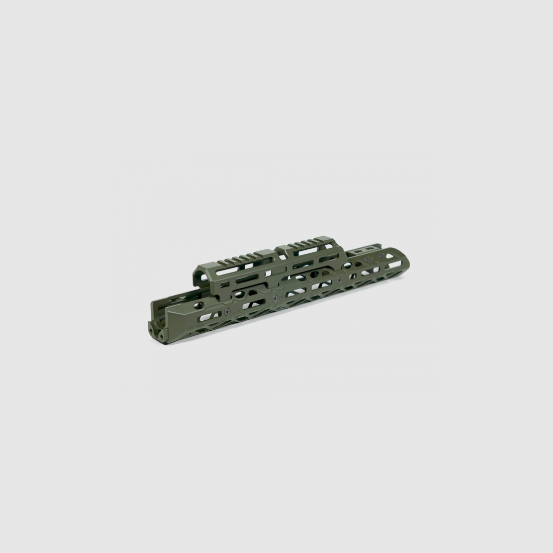 KPYK Langer AK M-LOK Handschutz mit langem Gasrohrcover CRC 1U004B OD Green