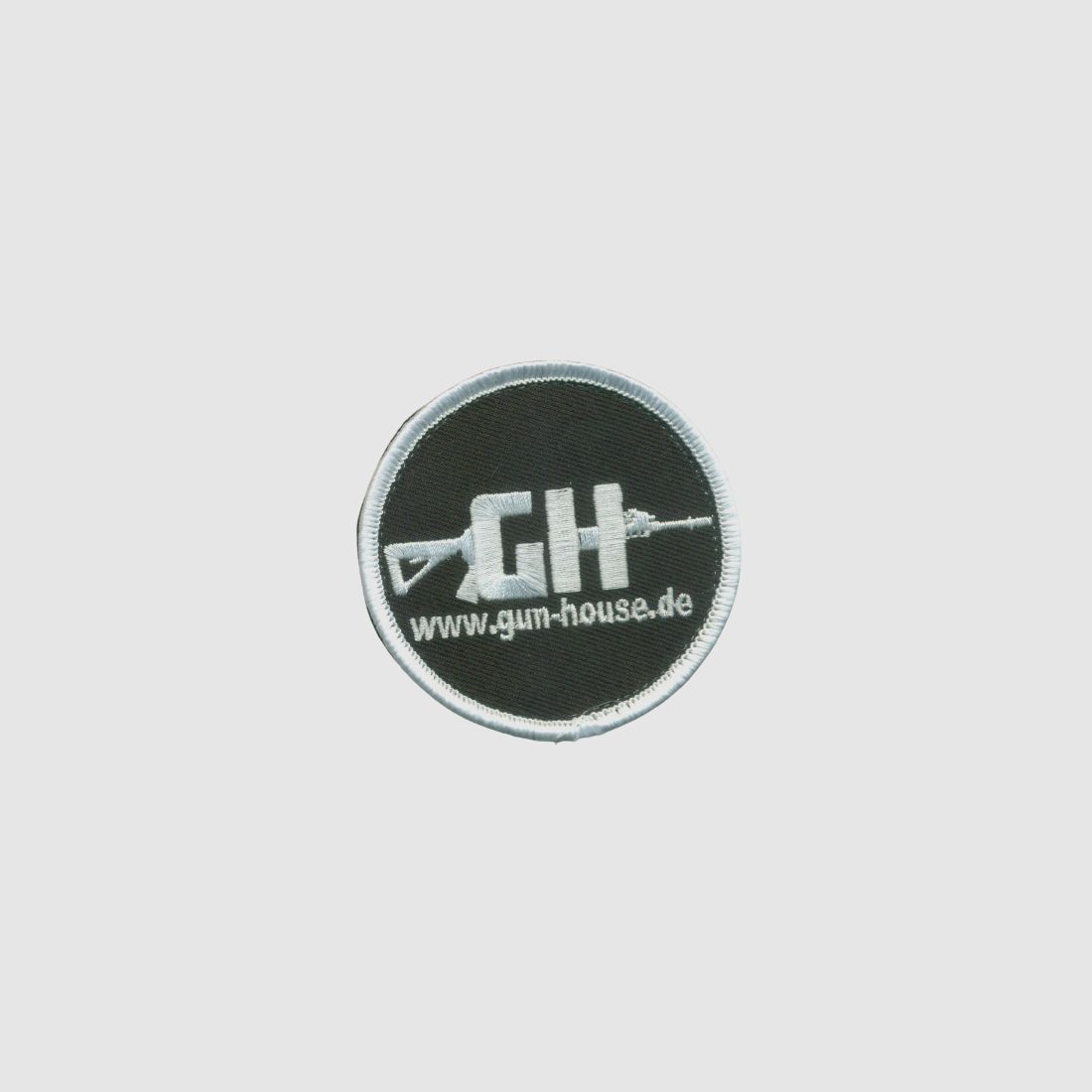 PATCH "GUN-HOUSE" - MIT KLETT UND TRÄGERFLAUSCH