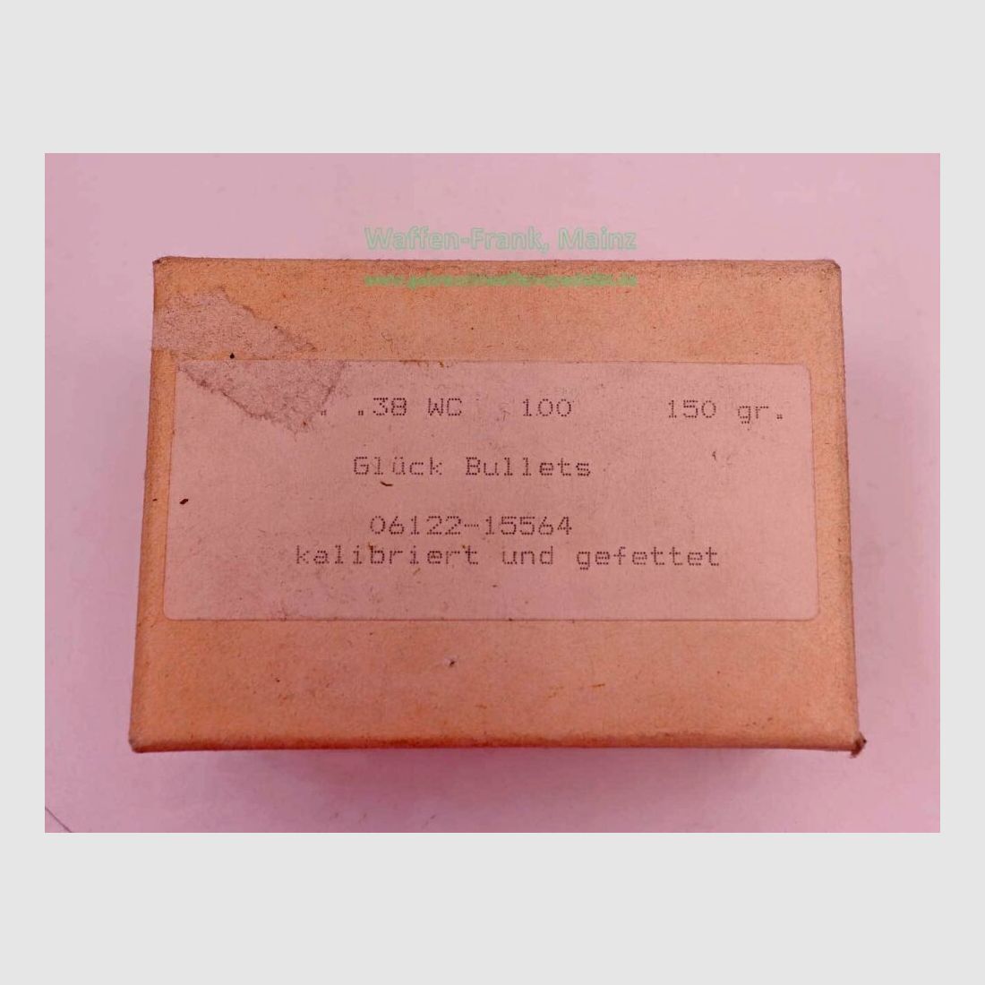 Glück Bullets FFW-Geschosse .38(.357)