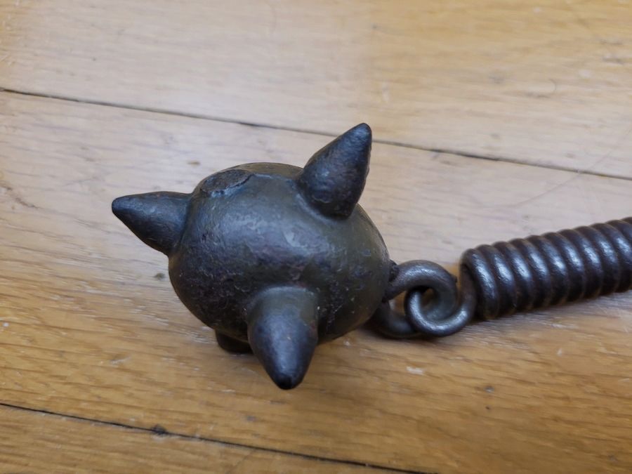 Seltenes Schützengrabenrätsel – deutsches Modell für den Ersten Weltkrieg – Sturmtruppen – Herstellung „F K G“ – sehr guter Zustand, Bild 9 von 10