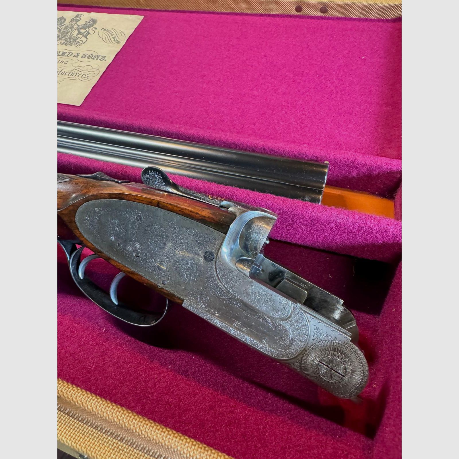 Bockdoppelflinte James Woodward & Sons, Bild 2 von 6