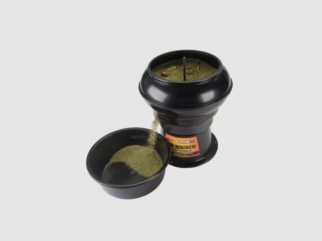 LYMAN 2500 PRO MAGNUM AUTO FLOW TURBO TUMBLER NEGRO 220VOLT