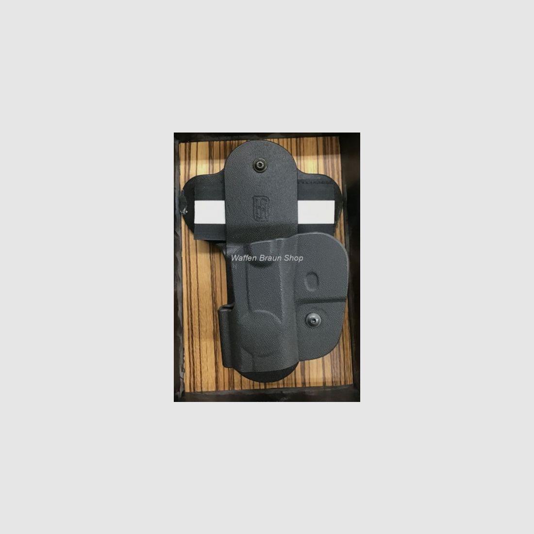 Holster Hoppner & Schuhmann für CZ75, Schwarz, Kunststoff