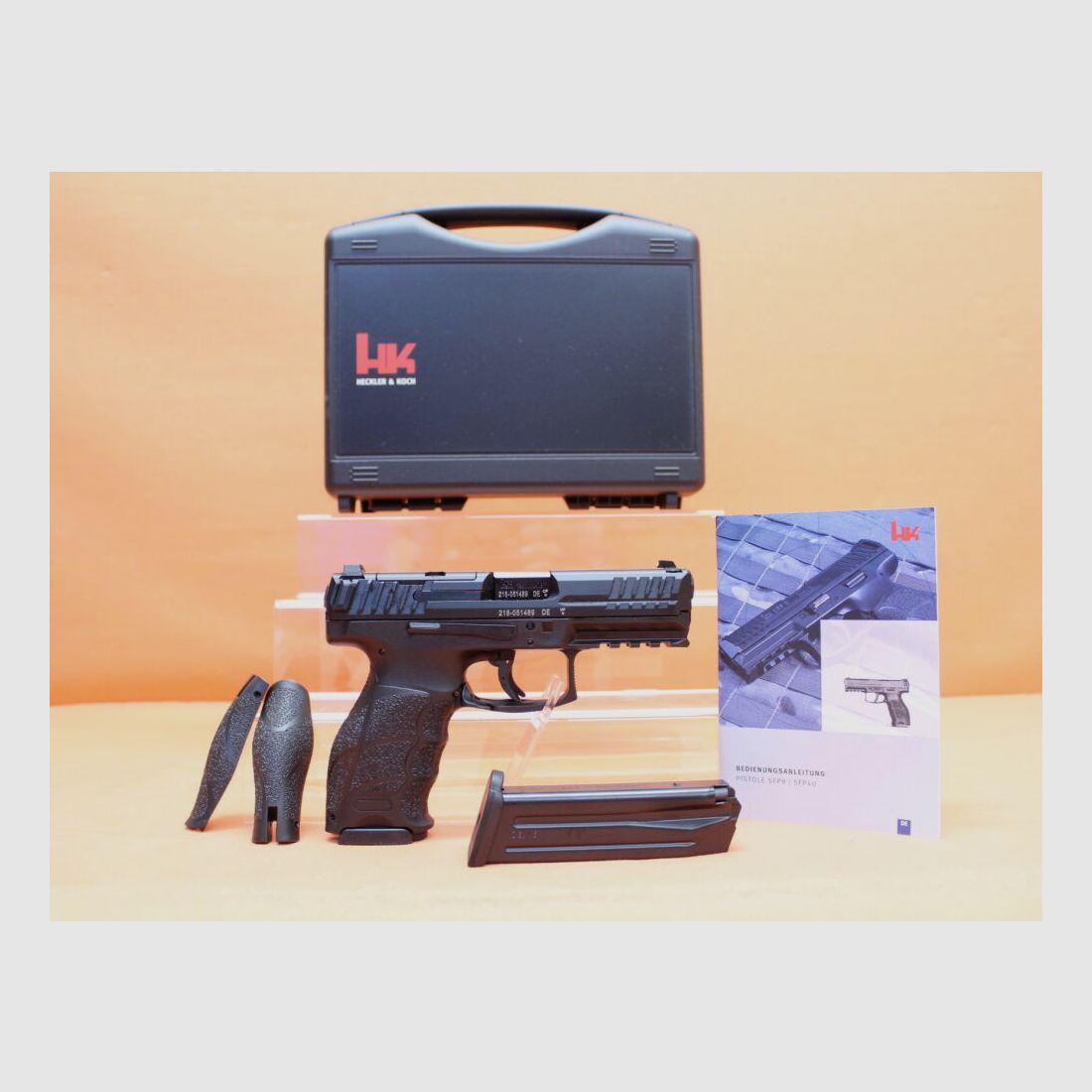 Heckler&Koch Ha.Pistool 9mmLuger Heckler&Koch/H&K HK SFP9 OR PD SF interface voor Red Dot Sight (9mmPara/9x19)