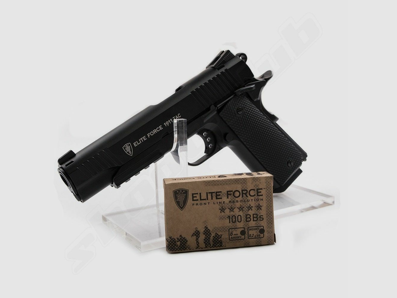 KWC	 KWC Elite Force 1911 TAC Airsoft CO2 GBB Pistole ab18