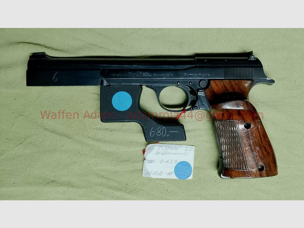 Hämmerli licensed production Walther Olympia pistol, image 1 of 2