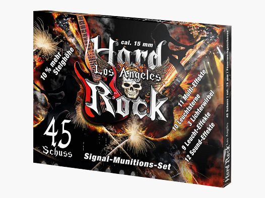 Umarex Pyro Hard Rock Los Angeles Kal.15mm - Set 45-teilig