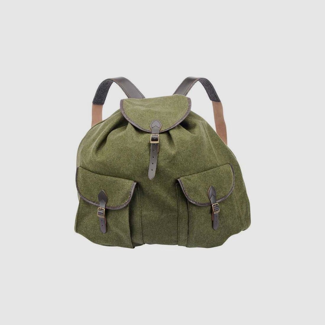 Lodenrucksack mit 2 Vortaschen, 65x55 cm