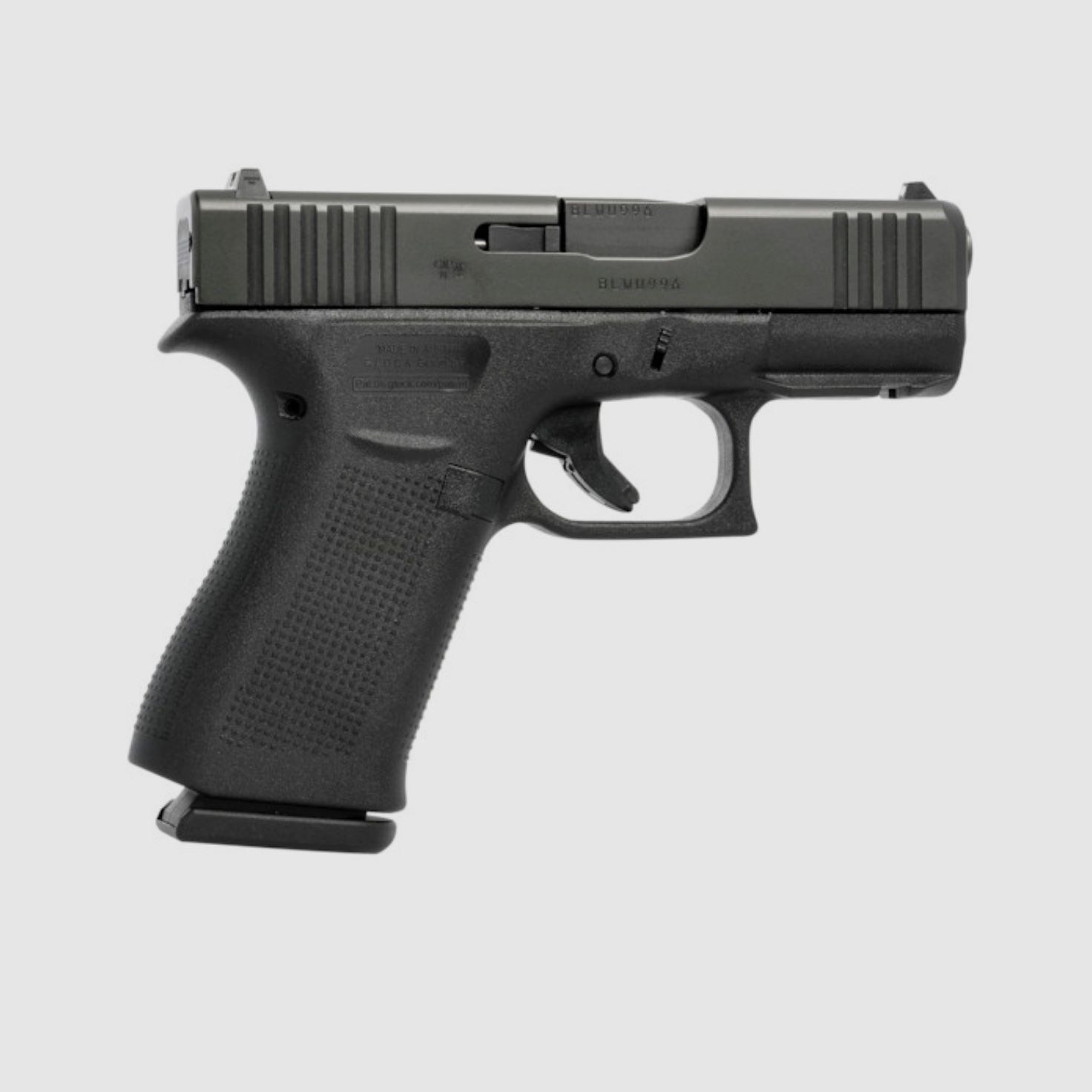 Glock 2412706 Pistole 43X 9mm Luger R/FS Black
