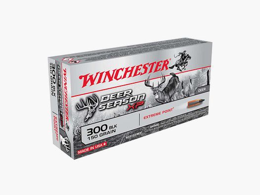 Büchsenpatronen Winchester 300 AAC Blackout Extreme Point