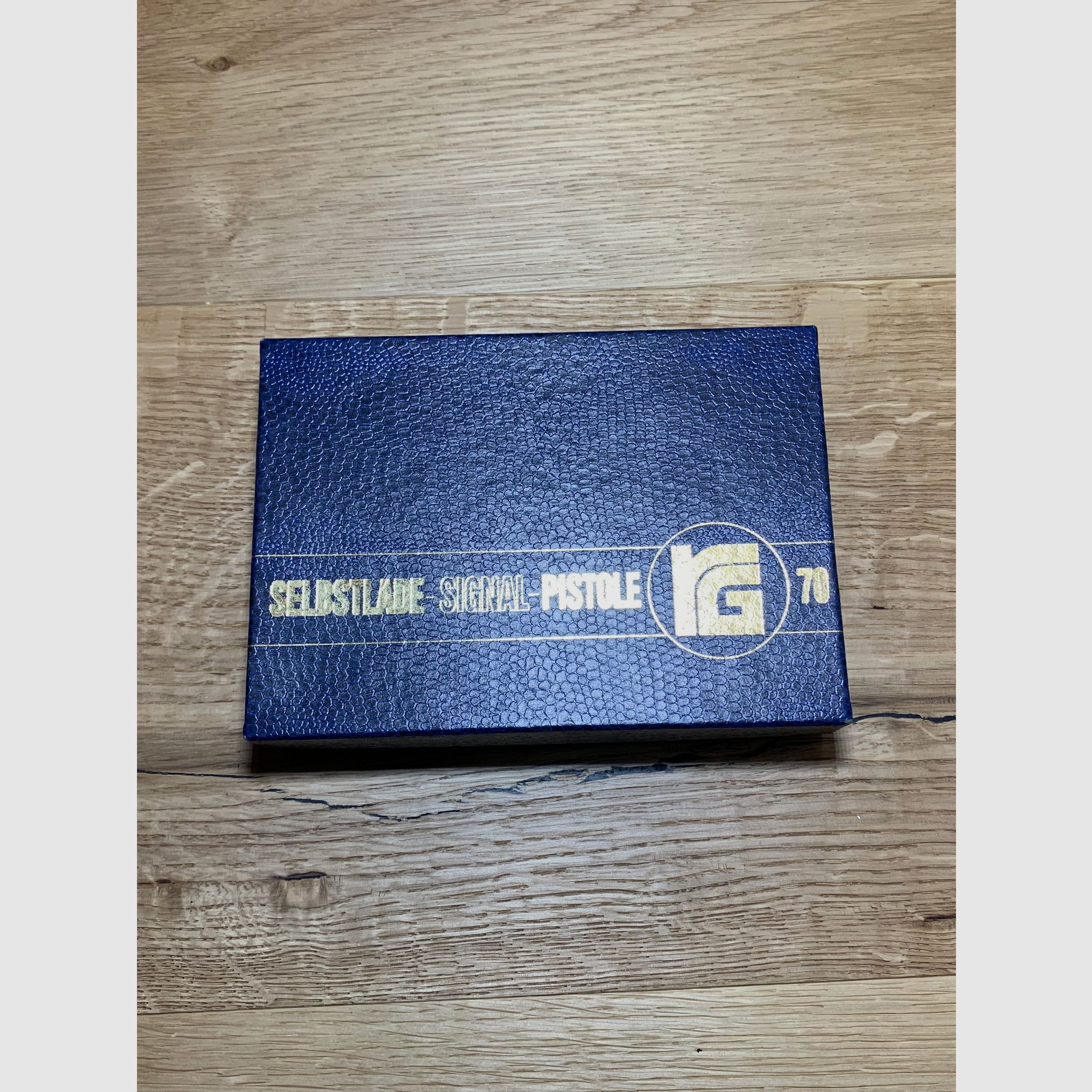 Röhm RG 70 Pistolet sygnałowy, matowo niklowany, Kal. .315