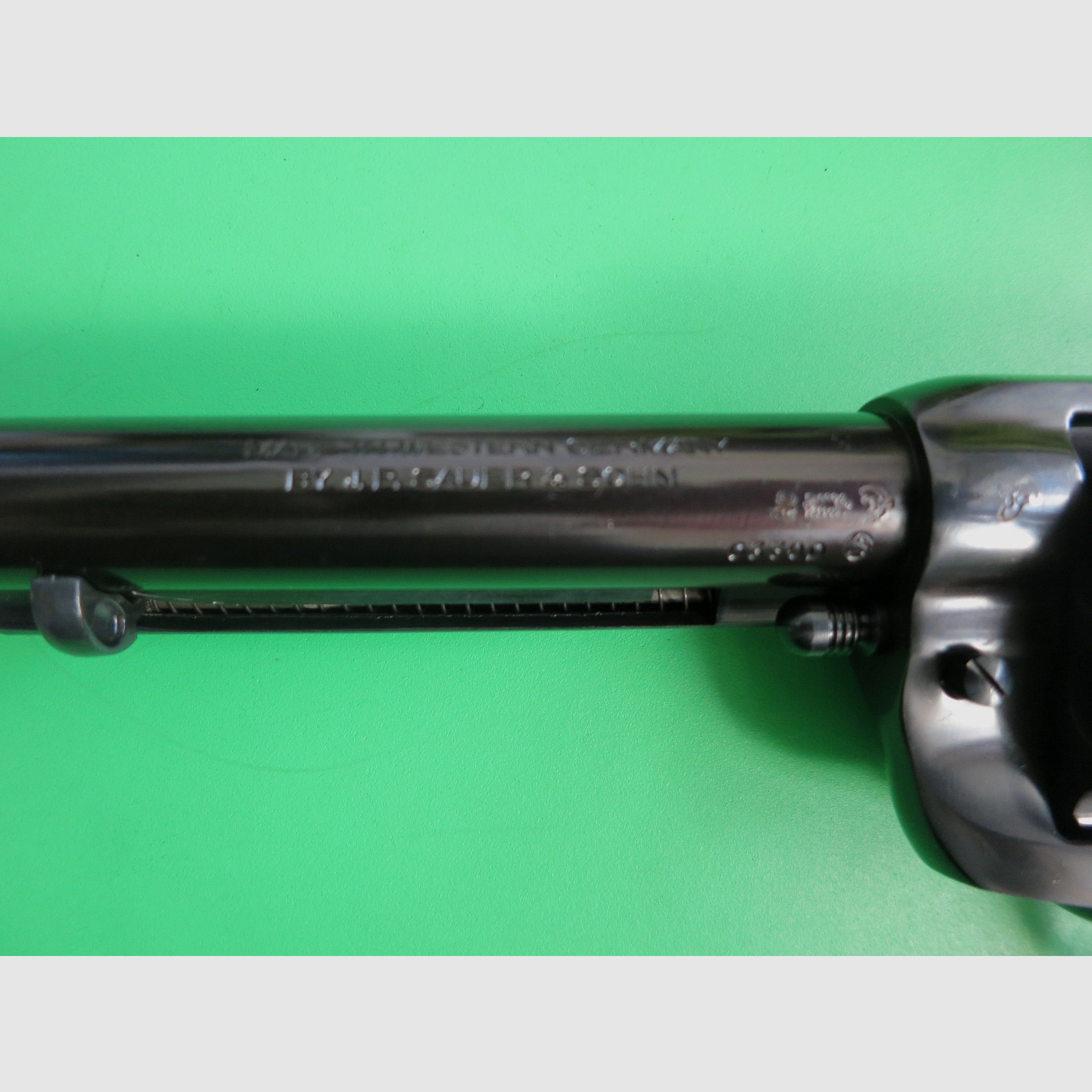 Western revolver, FJ. P. Sauer & Sohn, Western six-shooter, .44 RemMag, collector's condition #65, image 5 of 13