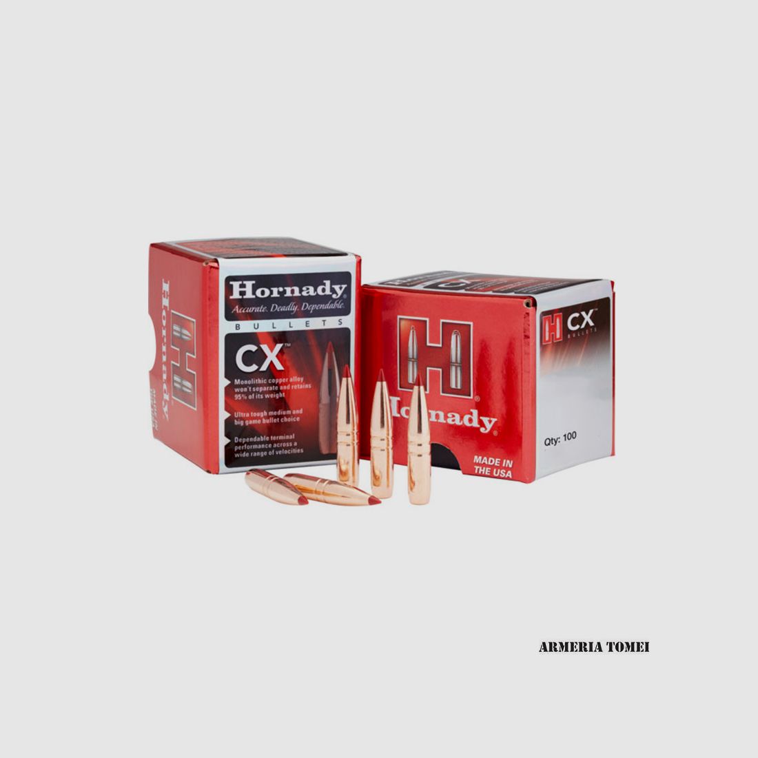 PRAWDZIWE KULE DO PRZEŁADOWANIA – HORNADY – 338 Kal. .338 225 gr CX™ (50 szt) -332014