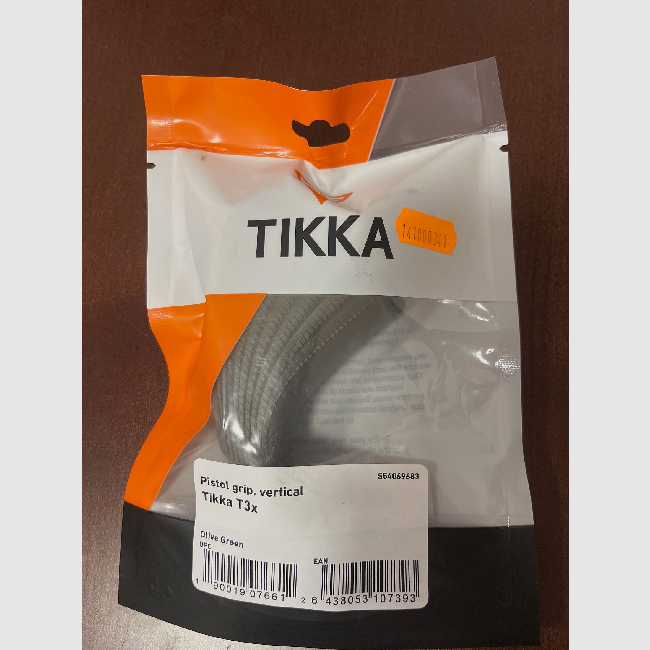 Poignée de pistolet Tikka T3x raide vert olive