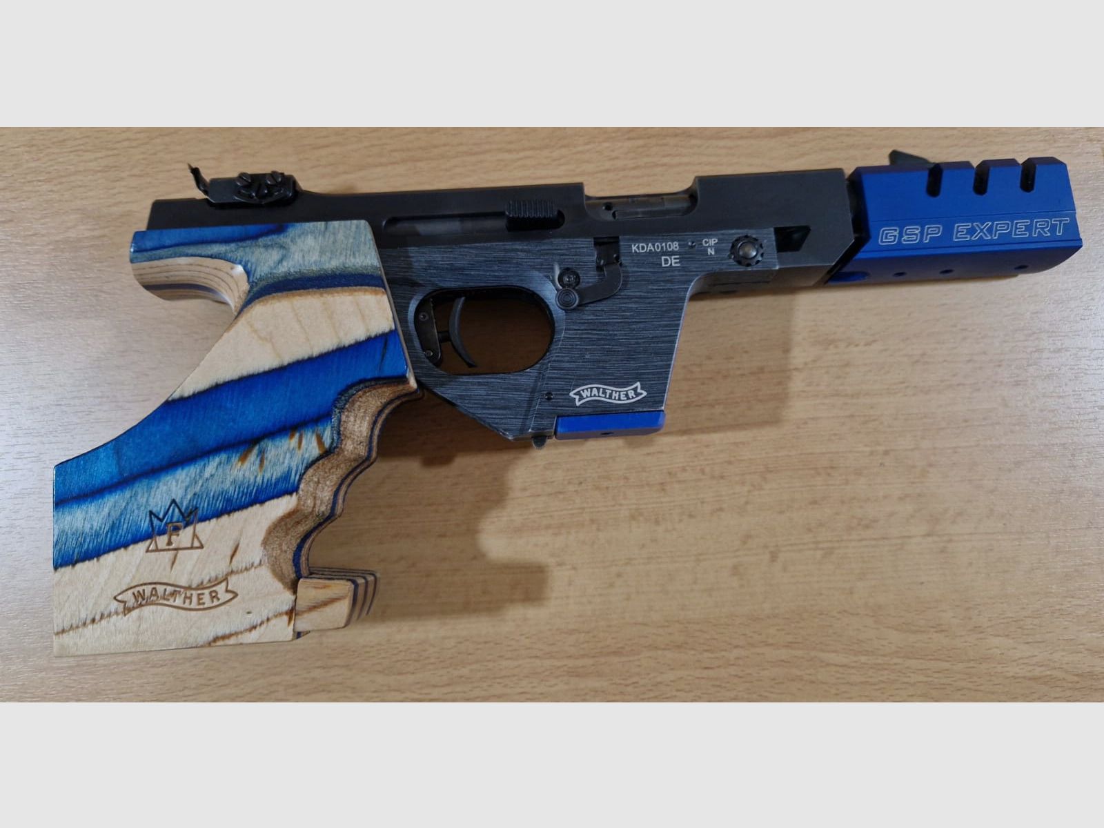 Sportpistole Walther Gsp Expert 22lr mit Linksgriff