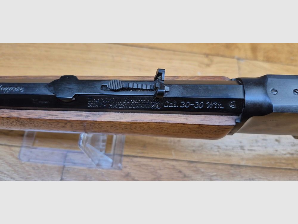 Rarissima carabina a leva Marlin 336 Modello » Octagon » – Cal. .30-30 – Raro marchio « JM » – Armi di qualità Marlin prima del fallimento! – Superba lavorazione del 1972 con canna pesante ottagonale – Solo 2.414 esemplari! – Regolazioni da sogno – Assoluto oggetto da collezione! Eccellente stato! – TBE++, immagine 28 di 40