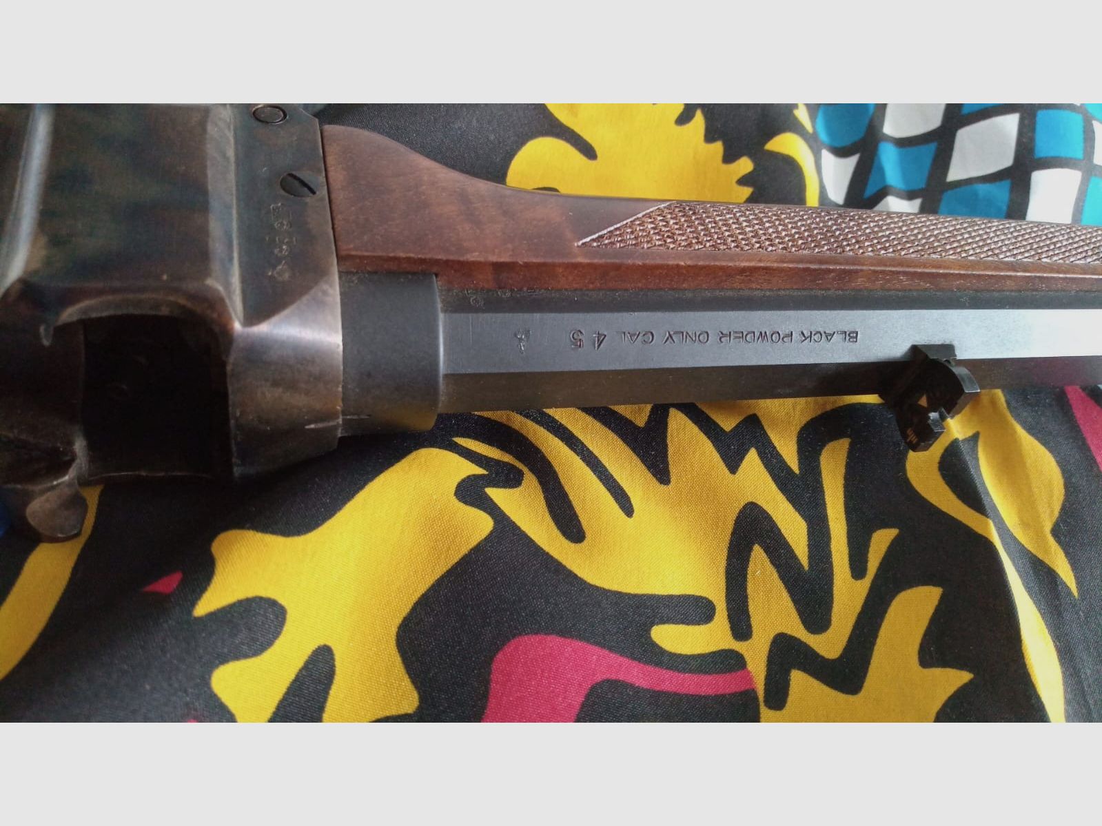 Fucile a retrocarica a percussione Pedersoli Sharps Mod. 1859 Sniper 30" Cal.45/70 Perc. Lunghezza: ca. 118cm Lunghezza della canna: ca. 74,5cm, Peso: ca. 4,5kg