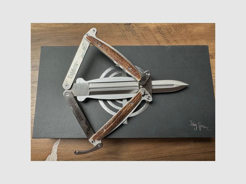 Jörg Sprave Sau Hirsch Fänger Pantograph Sammler Messer