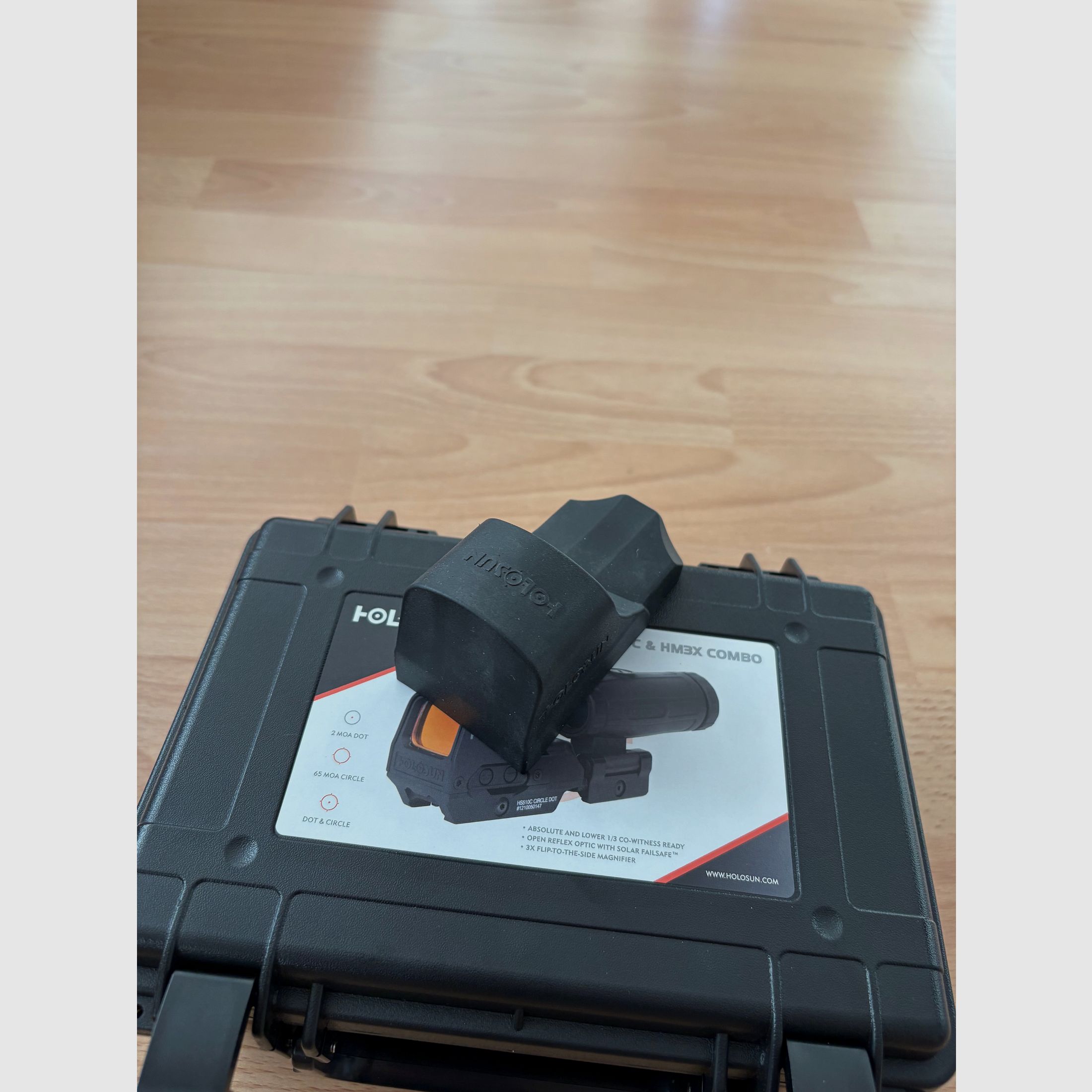 Holosun HS510C + HM3X Magnifier + Cover Set