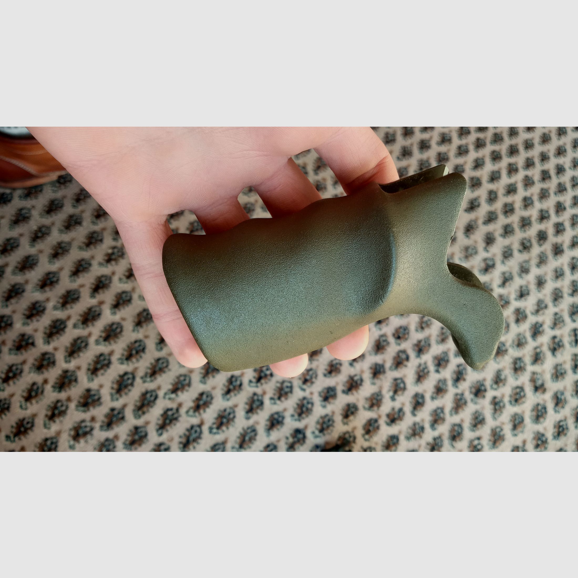 Original Griff & Trapezhandschutz für H&K G3A4 beide farblich abgestimmt in NATO Grün und Zweibein geeignet // G3 und Klone Handschutz + Pistolengriff / G3A3 G3SG1 MKE T41 HK91 VFC Co2 Umarex