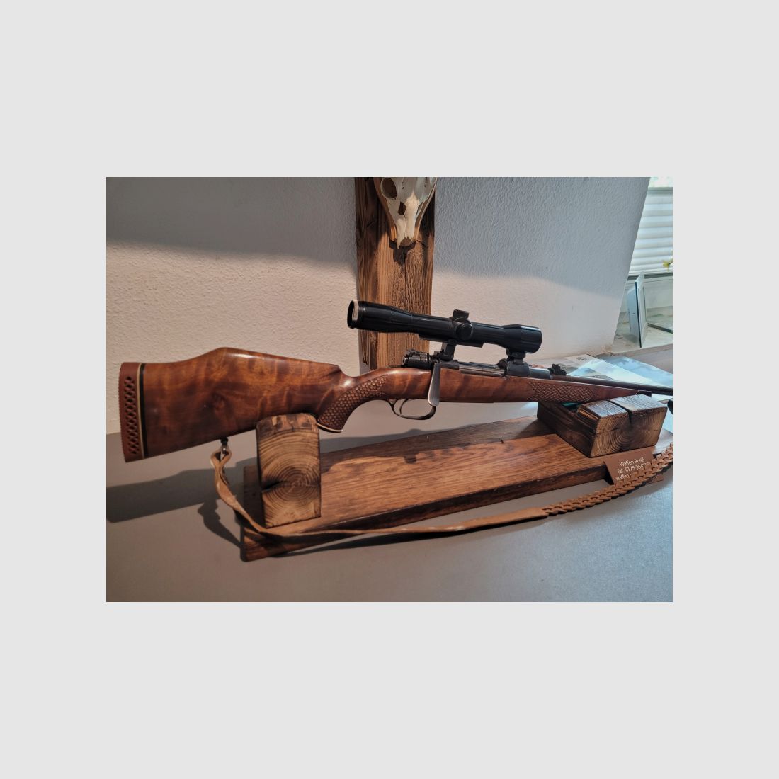 Repetierer M98 Winchester .243 Nussbaumholz