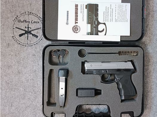 Taurus S.A. Brazil PT 809 C with case and accessories