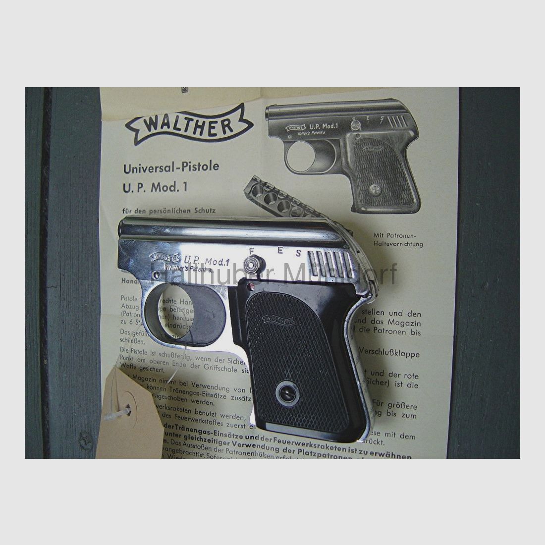 Walther U.P. Mod. 1, afbeelding 1 van 3