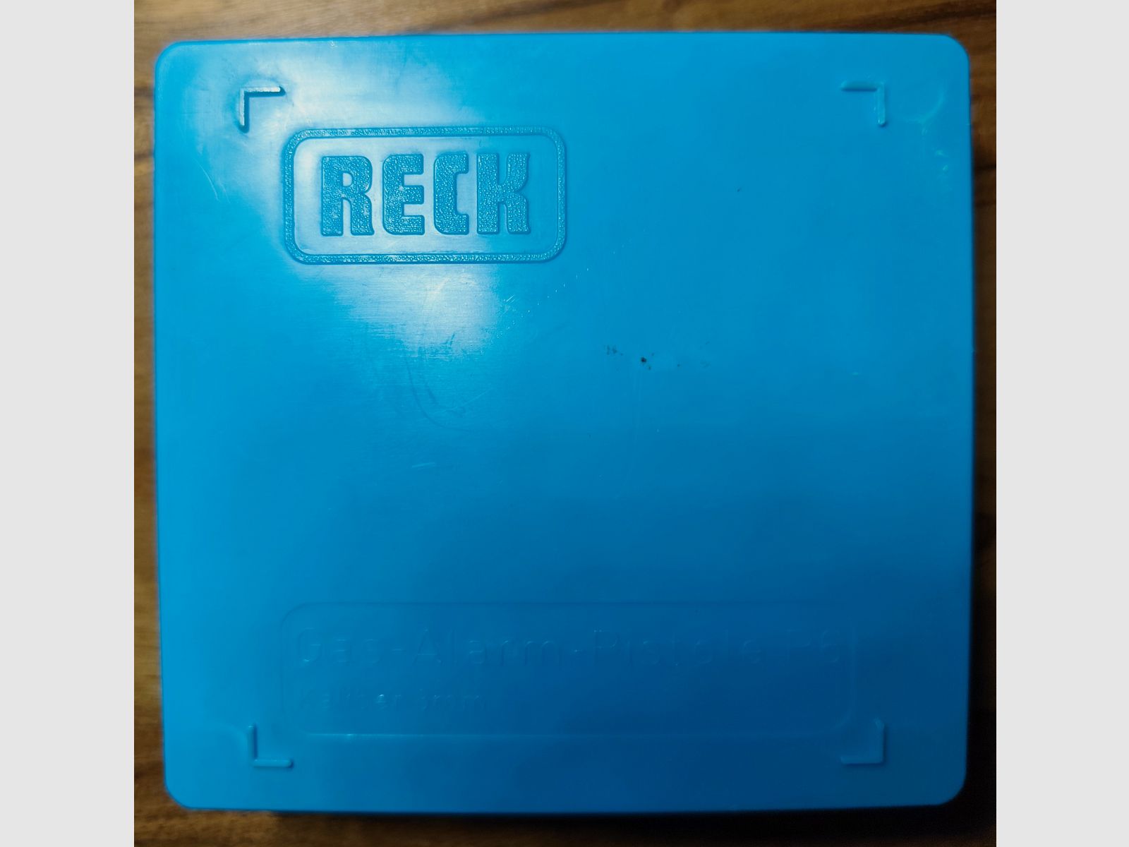 Reck P 6 S caliber 8mm old PTB 78 collector's pistol +10 shots CS gas from Umarex