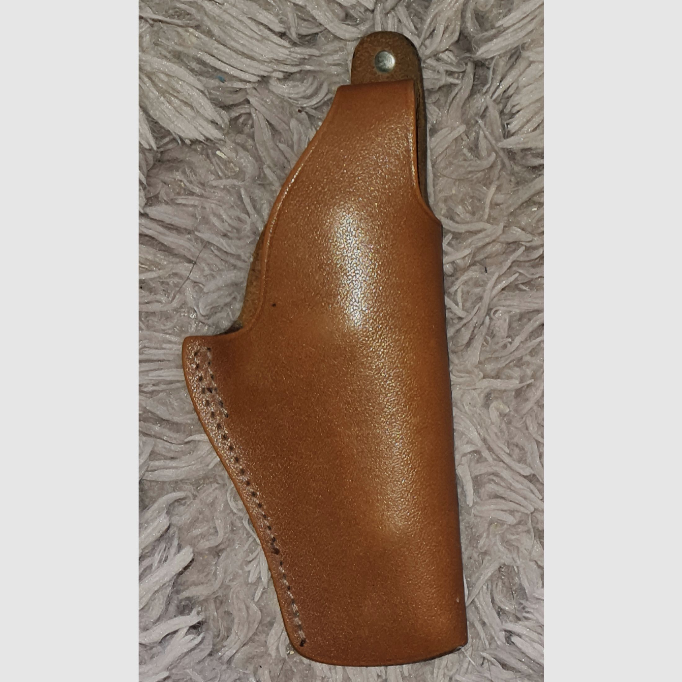 Funda de revólver, cuero