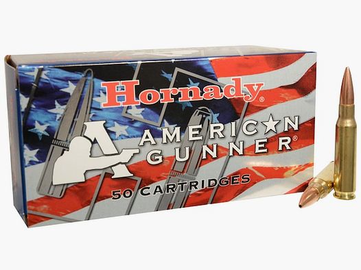 Hornady American Gunner .308 Win. 155GR BTHP Match 50 Rounds