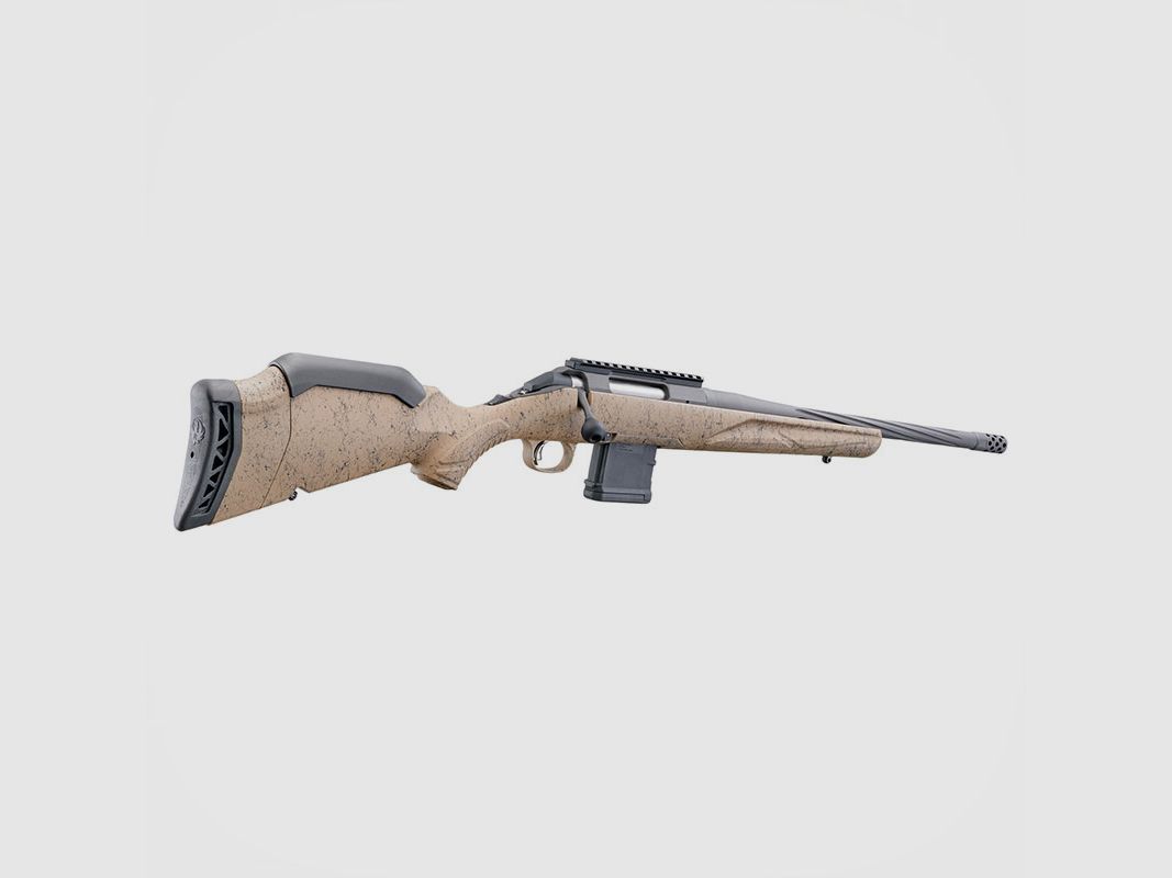 BÜCHSE – RUGER – AMERICAN® RIFLE Generation II Ranch | StockFlat Dark Earth Splatter Gen II American | 300 AAC BLACKOUT, Bild 3 von 5