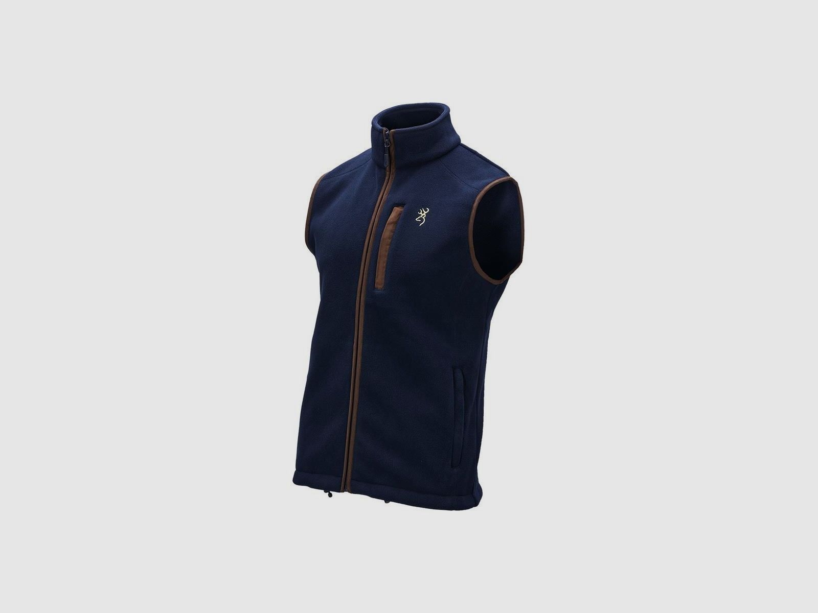 Fleecevest, Browning, Summit, blauw, L