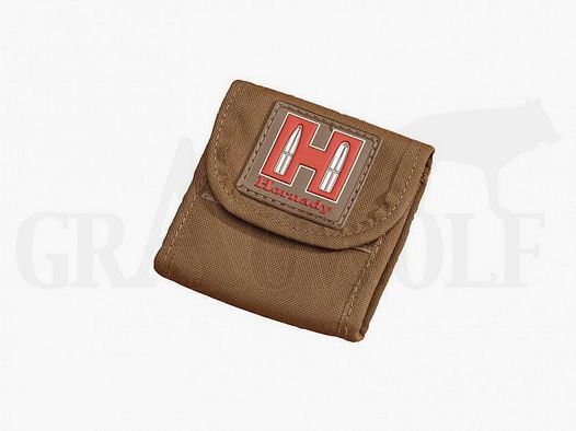 Hornady Patronenetui für 10 Kugel-Patronen braun