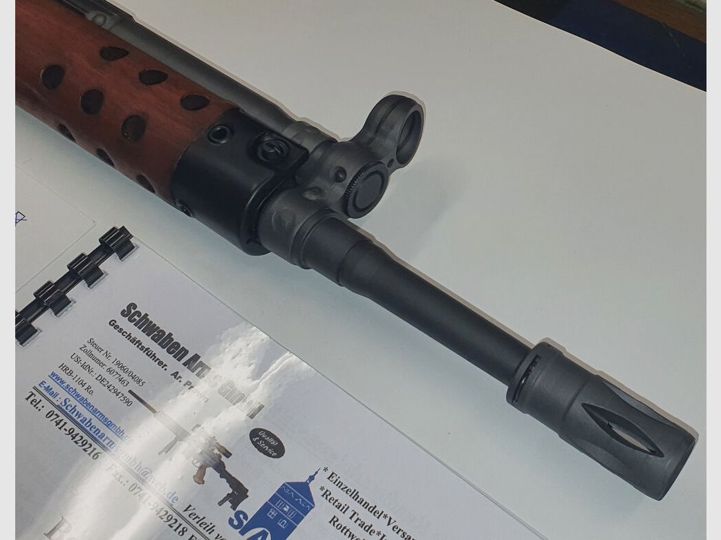 Swabian Arms GmbH semi-automatic rifle SAR M41 SPORTMATCH MF3 G3KT caliber 308win. - MADE IN GERMANY - similar to HK41/G3