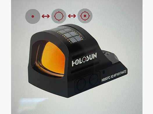  Holosun HS507C-X2 offenes Reflex Rotpunktvisier