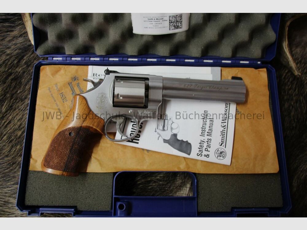 Smith & Wesson 627-2 Target Champion 6" Stainless .357Mag