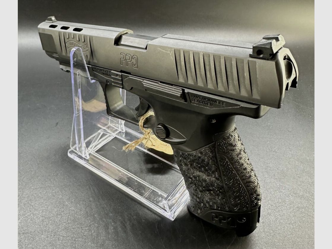 Arme de démonstration Walther pistolet semi-automatique PPQ M2B Navy 9x19 PS 4,6" 15R17R IN 9mmLuger