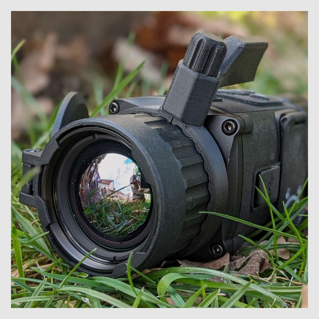 For Hikmicro TH50: Quick adjustment lever for attachment device focus