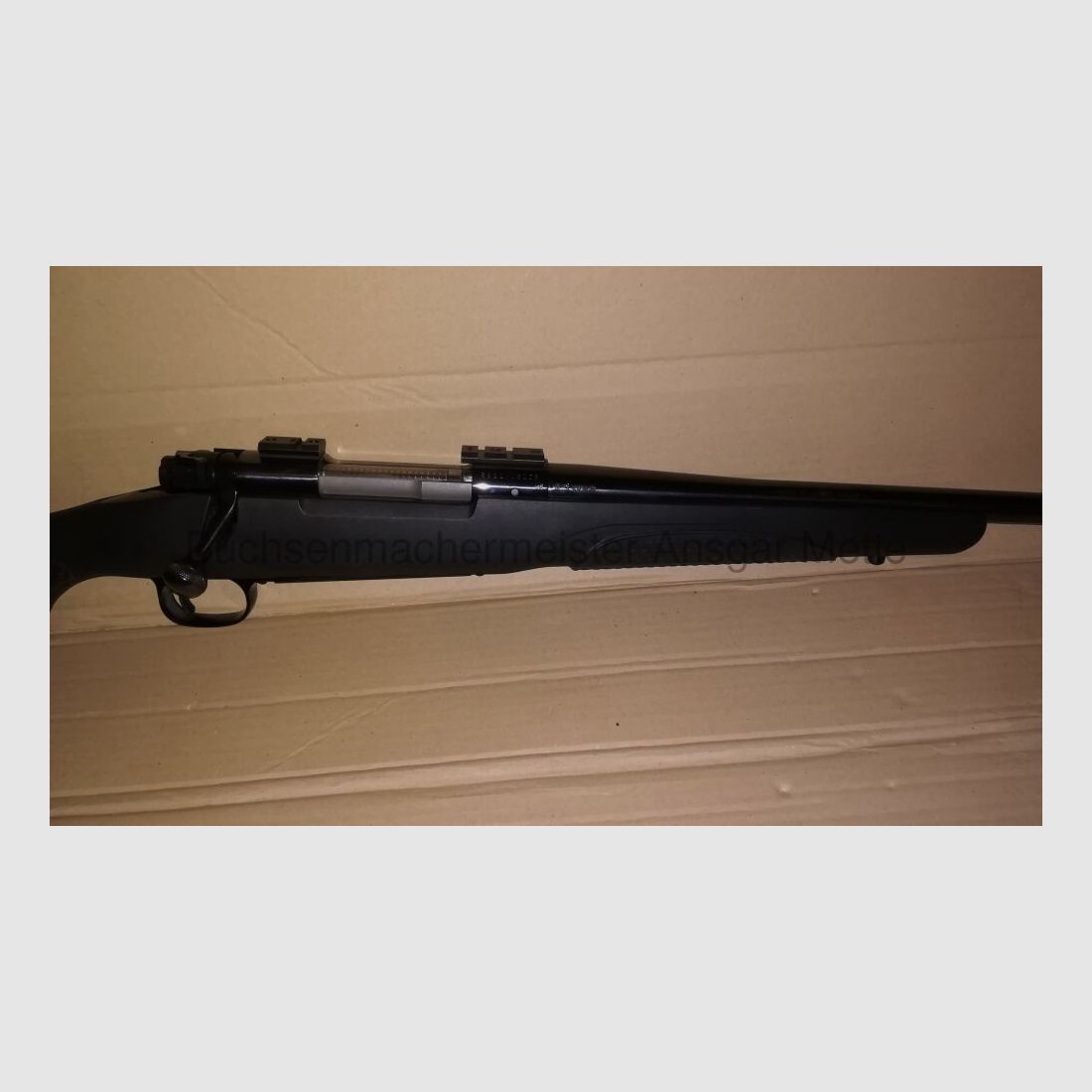 Winchester Model 70 incl. Weaverbases van staal Model 70