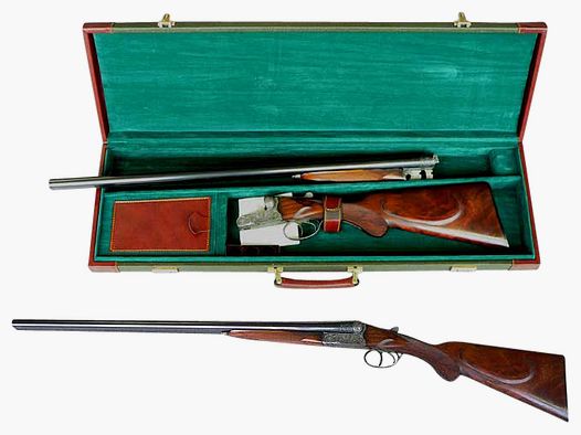 Fusil double Burgsmüller, cal. 16/70