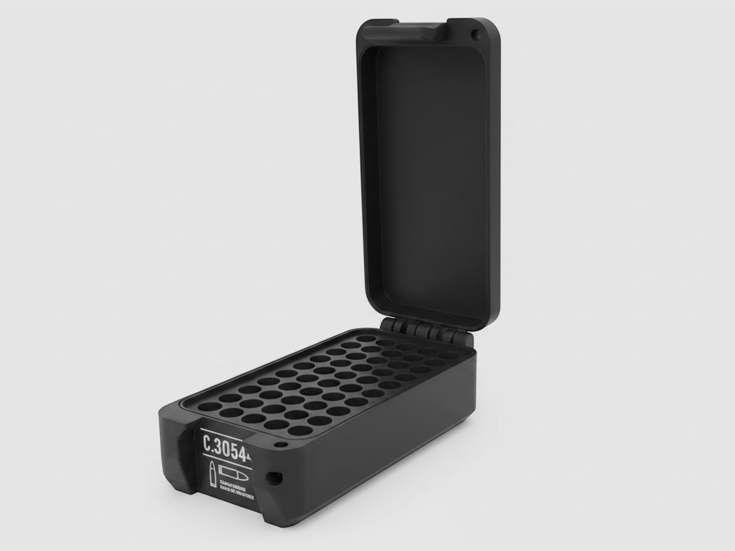 Filamelt Munitionsbox / 32 ACP / 'Klapp- / Rastdeckel' / Patronenbox, Ammo Box