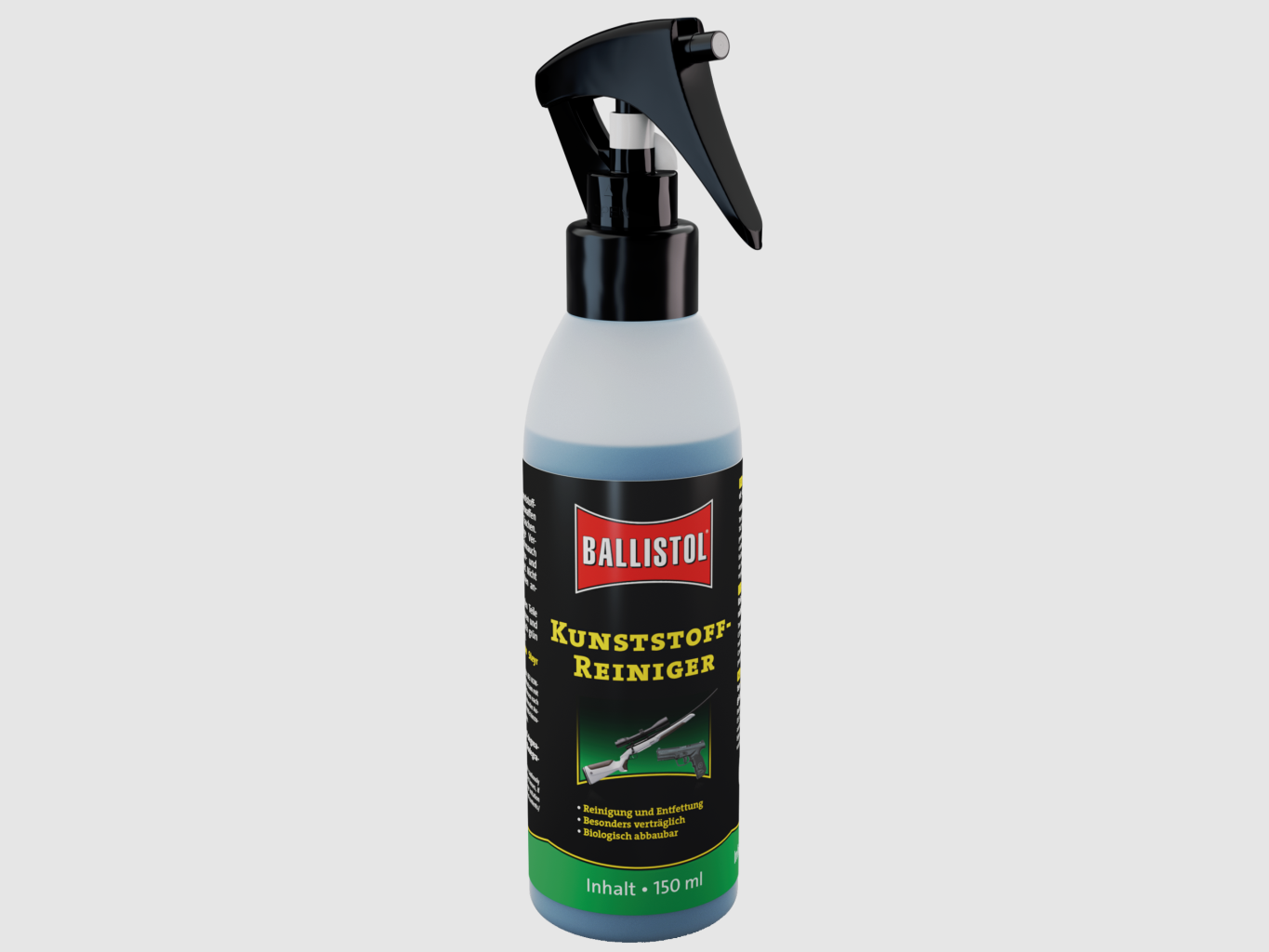 Ballistol – Kunststoff-Reiniger / Pumpspray / 150ml