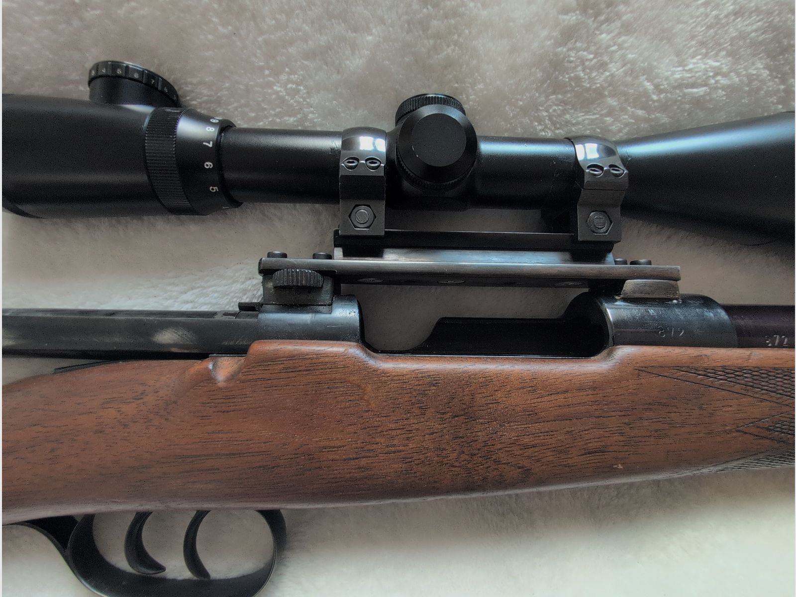 Jagdrepetierer mit K 98 System, Linksschaft, 9,3 x 62