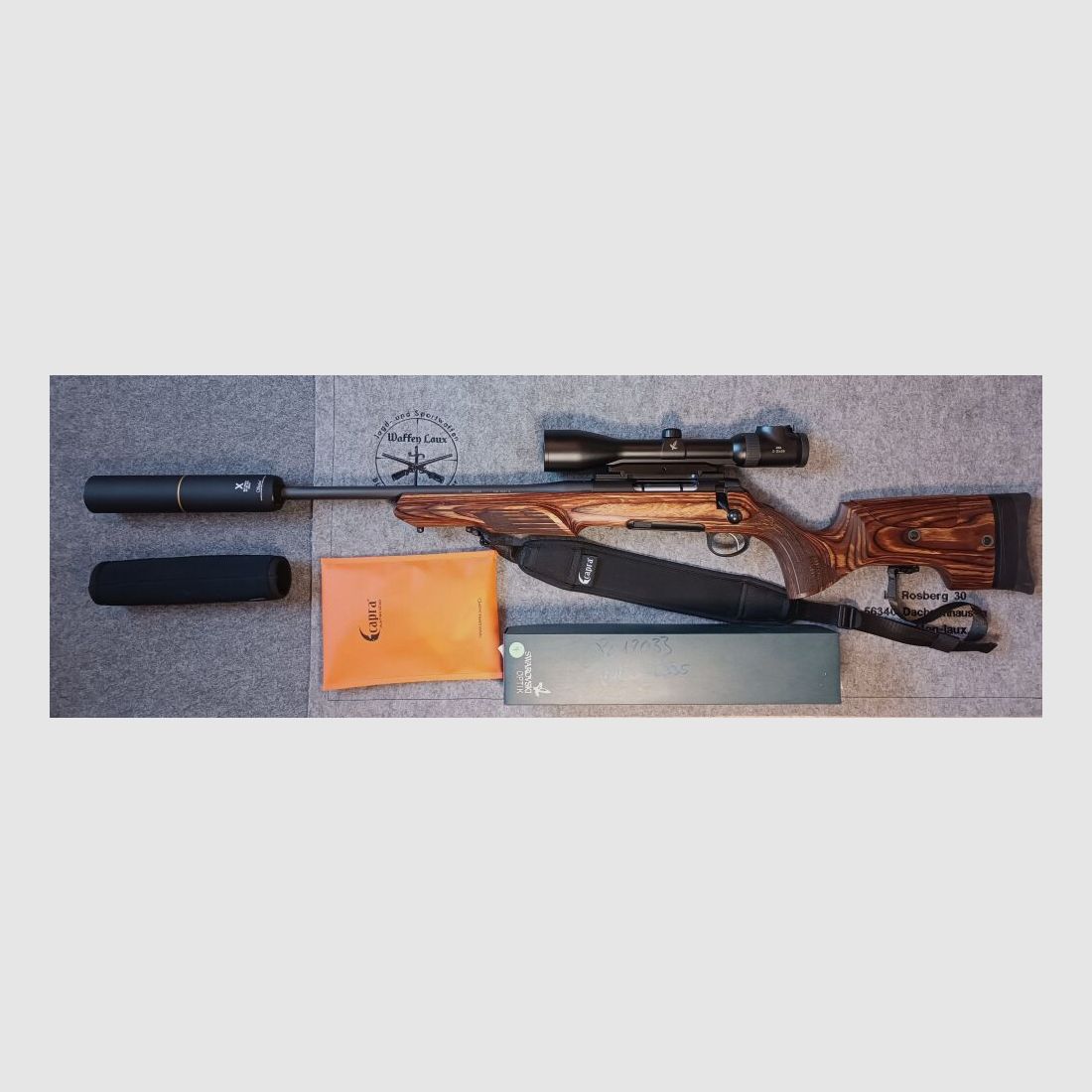 Capra Mod. Summit 6 LINKS! ZF Swarovski Z6i + Schalldämpfer neuwertig!
