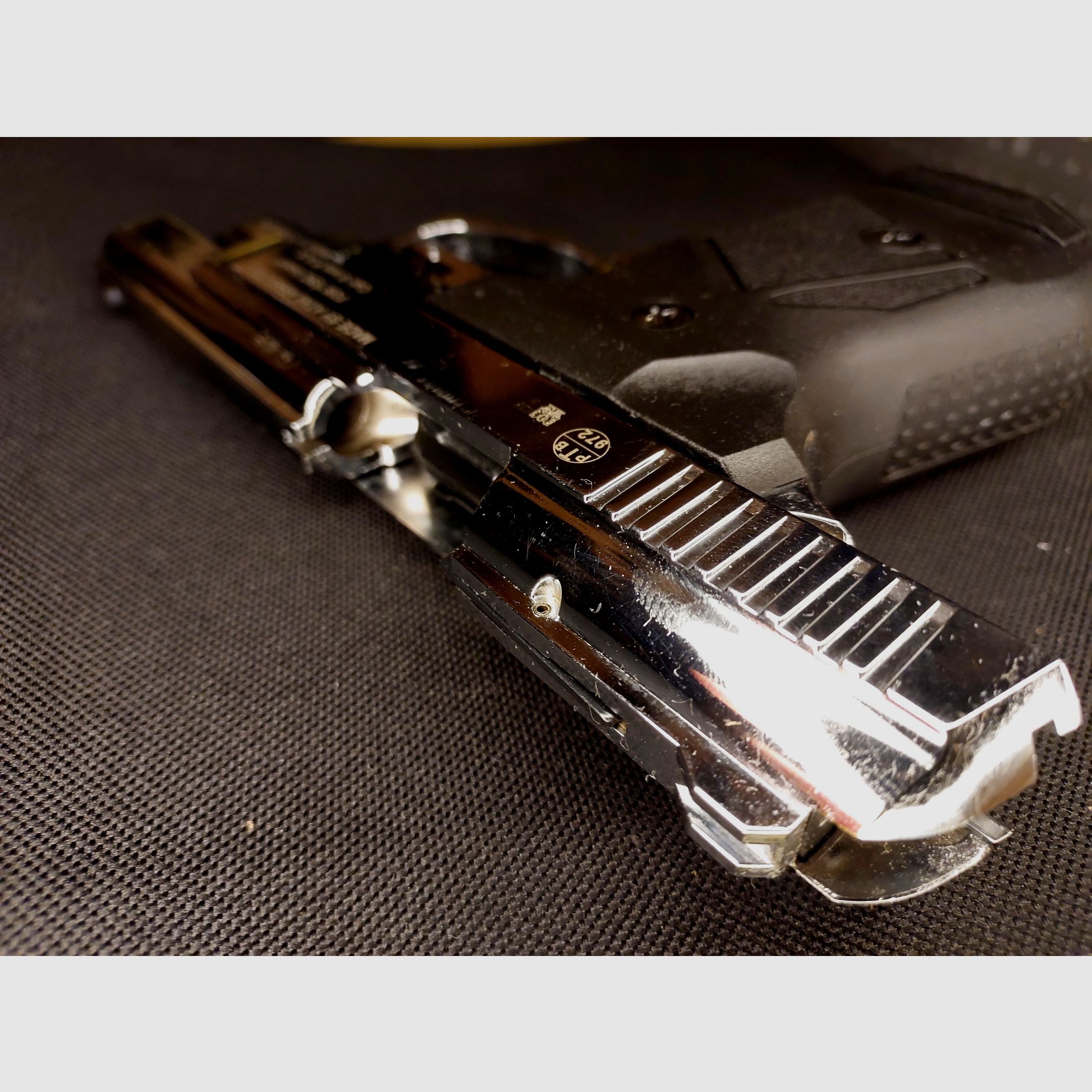 Zoraki 914 Schreckschuss Pistole 9mm P.A.K. Chrom ("alte" PTB 972)