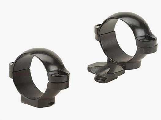 Leupold STD pierścienie 25,4mm przedłużone niskie skośne czarne błyszczące